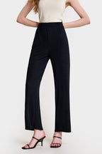 Black Elasticated Waist Pants