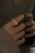 Fashionable and Versatile Watch Band Ring