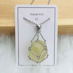 Crystal Gemstone Necklace