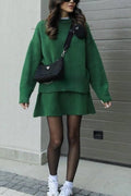 Knitted Two-Piece Skirt