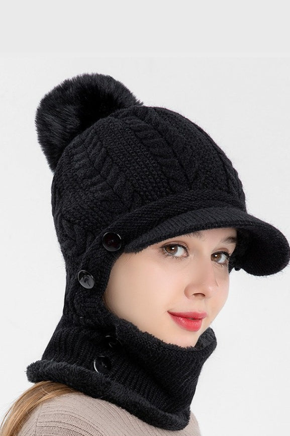 Thermal Fleece Lined Balaclava Hat