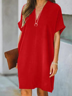 Jessica Statement Casual Dress Elevated Occasion Wear