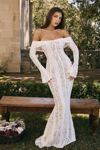 Backless Mesh Patchwork Maxi Dress