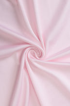 Ruffled Ruching Tiered High Slit Strapless Waist Cinched Prom Dress