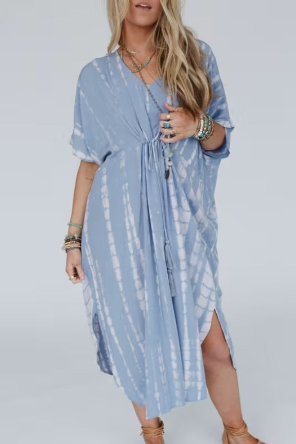 Abigail Timeless Batik Kimono Dress Evening Wear Edit