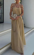 Hagar Timeless Modern Maxi Dress Elevated Occasion Wear