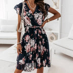 Genoveva Exclusive Summer Dress with Print Elevated Occasion Wear