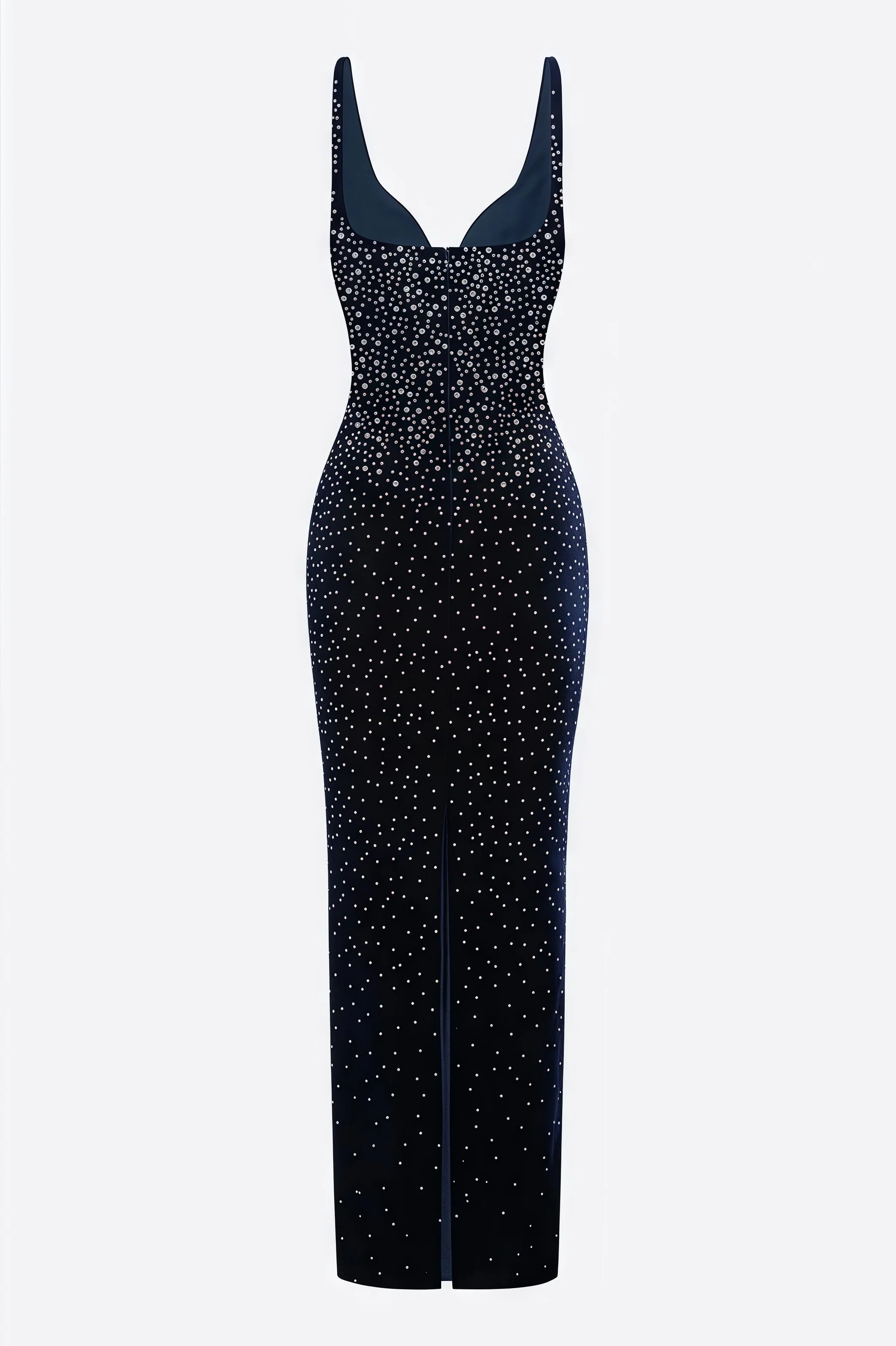 Fawke Rhinestone Sleeveless Maxi Dress