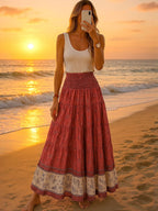 Printed Casual Half Dress