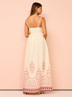 Marigold Floral Maxi Dress