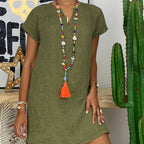 Abigail Premium Cotton Casual Dress Designer Edit