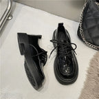 Fur Soft Casual Round Toe Shallow Mouth AllMatch Low Heels Dress Oxfords Loafers