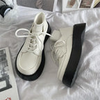Fur Soft Casual Round Toe Shallow Mouth AllMatch Low Heels Dress Oxfords Loafers