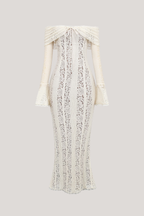Lana Off - Shoulder Lace Maxi Dress