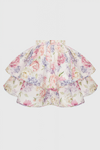 Raynate Pink Printed Backless Mini Dress Set