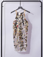 Embellished Mini Dress