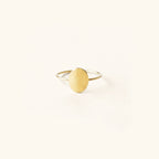 Aria Minimalist Gold Ring