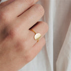 Aria Minimalist Gold Ring