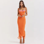 DressBetty - 2024 Sexy Lace Patchwork Backless Bodycon Lace Dress