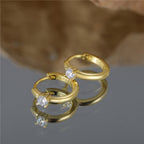 Aurielle Solitaire Earrings