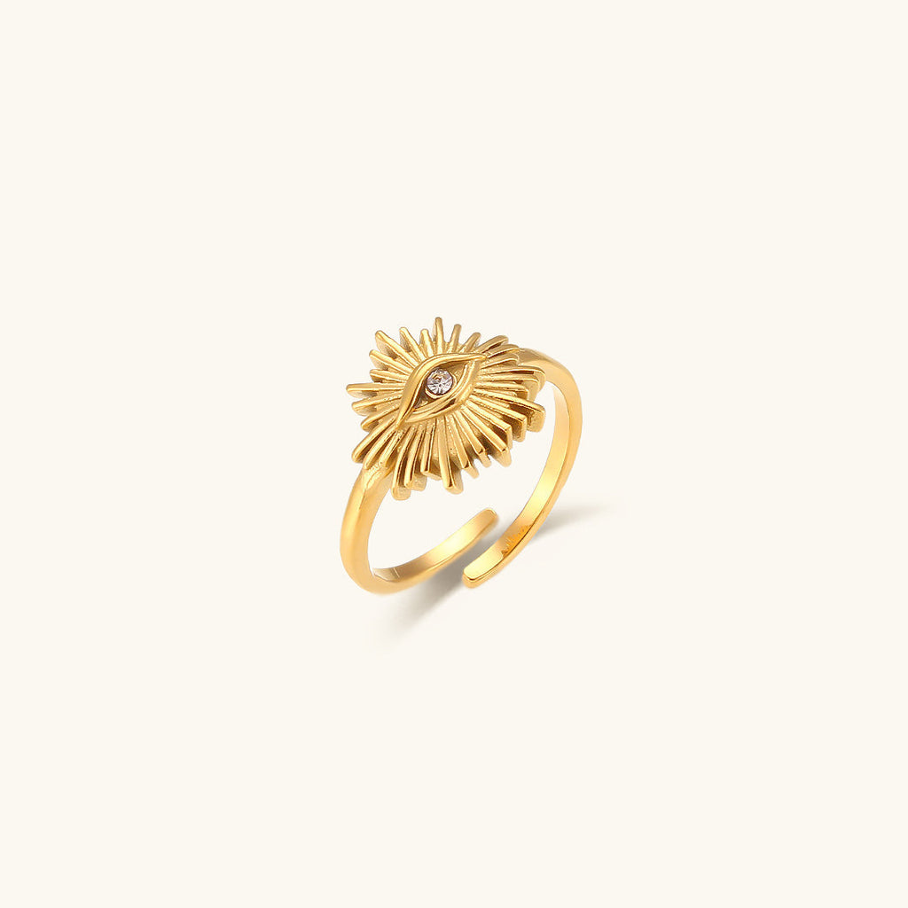 Aurielle Sunburst Ring
