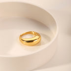 Aurora Gold Dome Ring