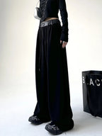 Autumn Winter New Harajuku Streetwear Casual High Waist Sweatpants