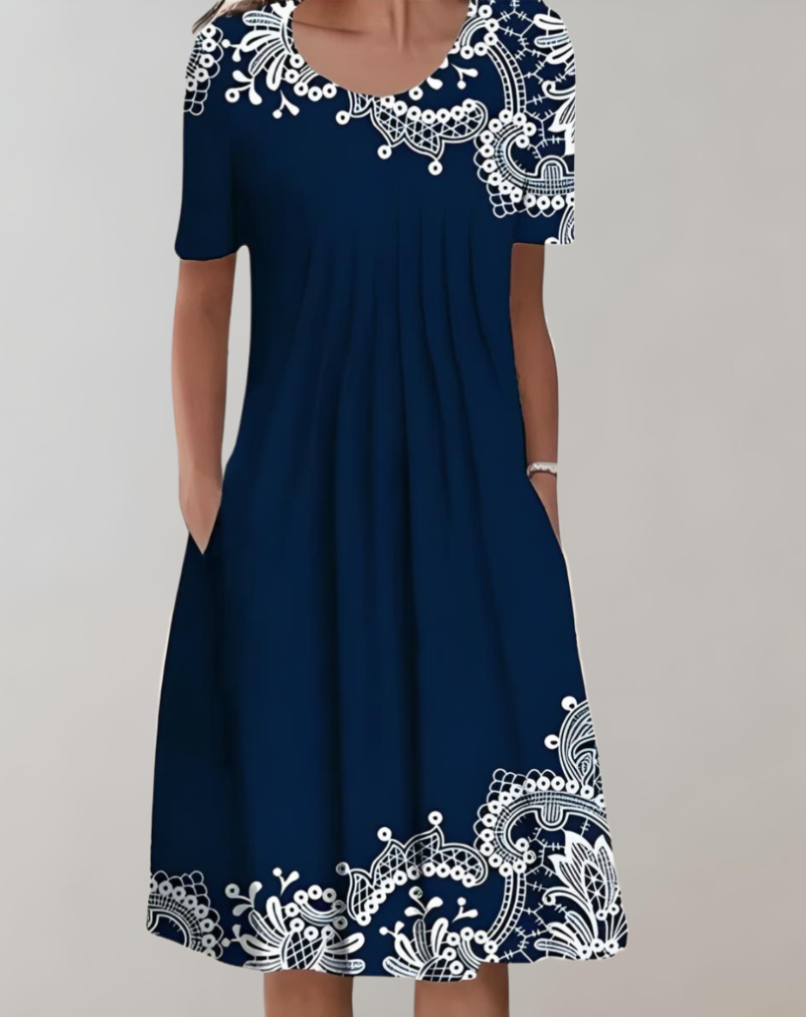 Josefina Minimalist Bohemian Midi Dress Elevated Occasion Wear