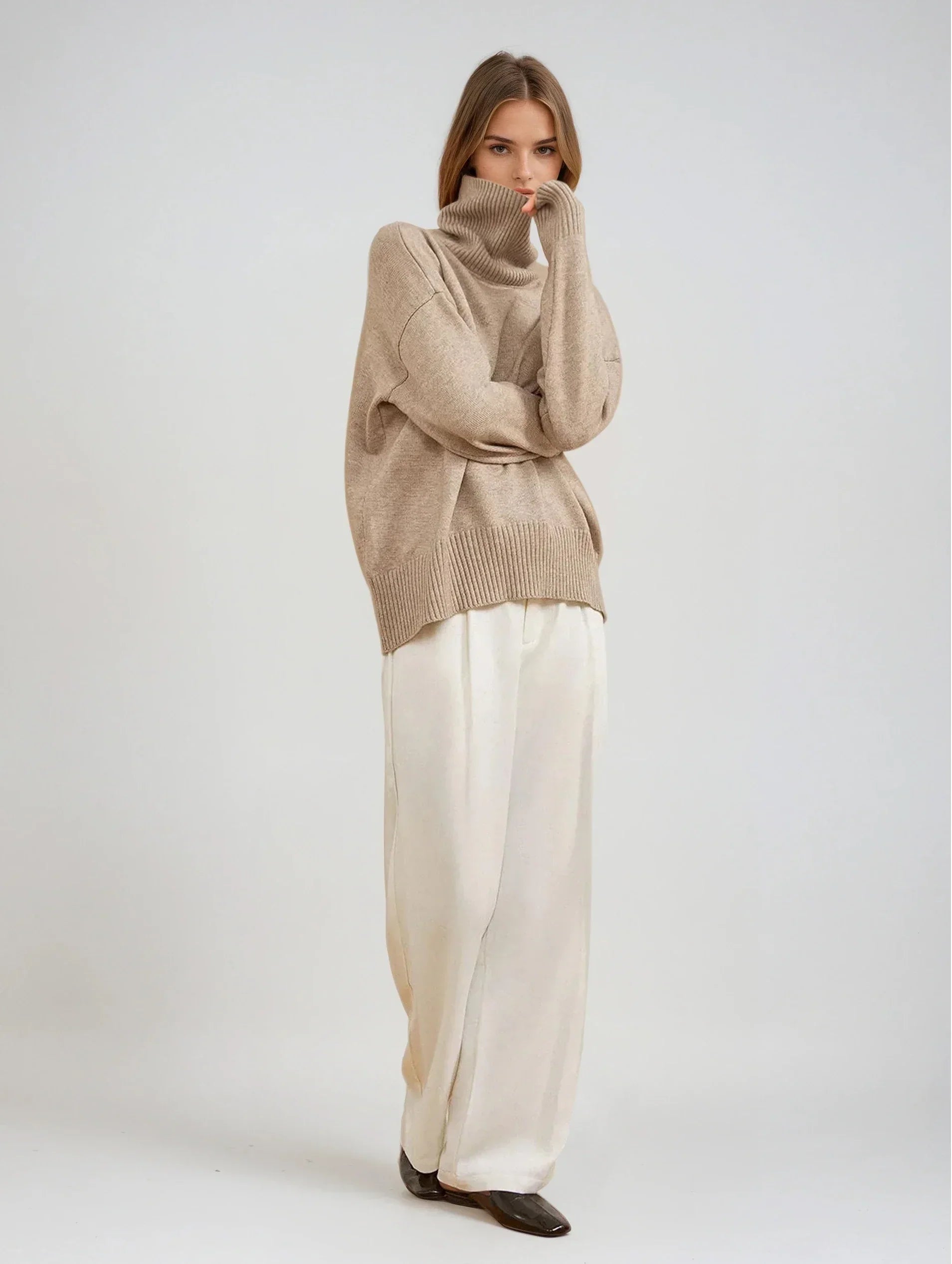Casual Warm Knitted Turtleneck Sweater