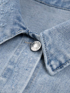 Always In Love Denim Crop Jacket