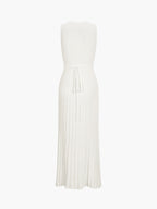 Camille Knit Pleat Maxi Dress