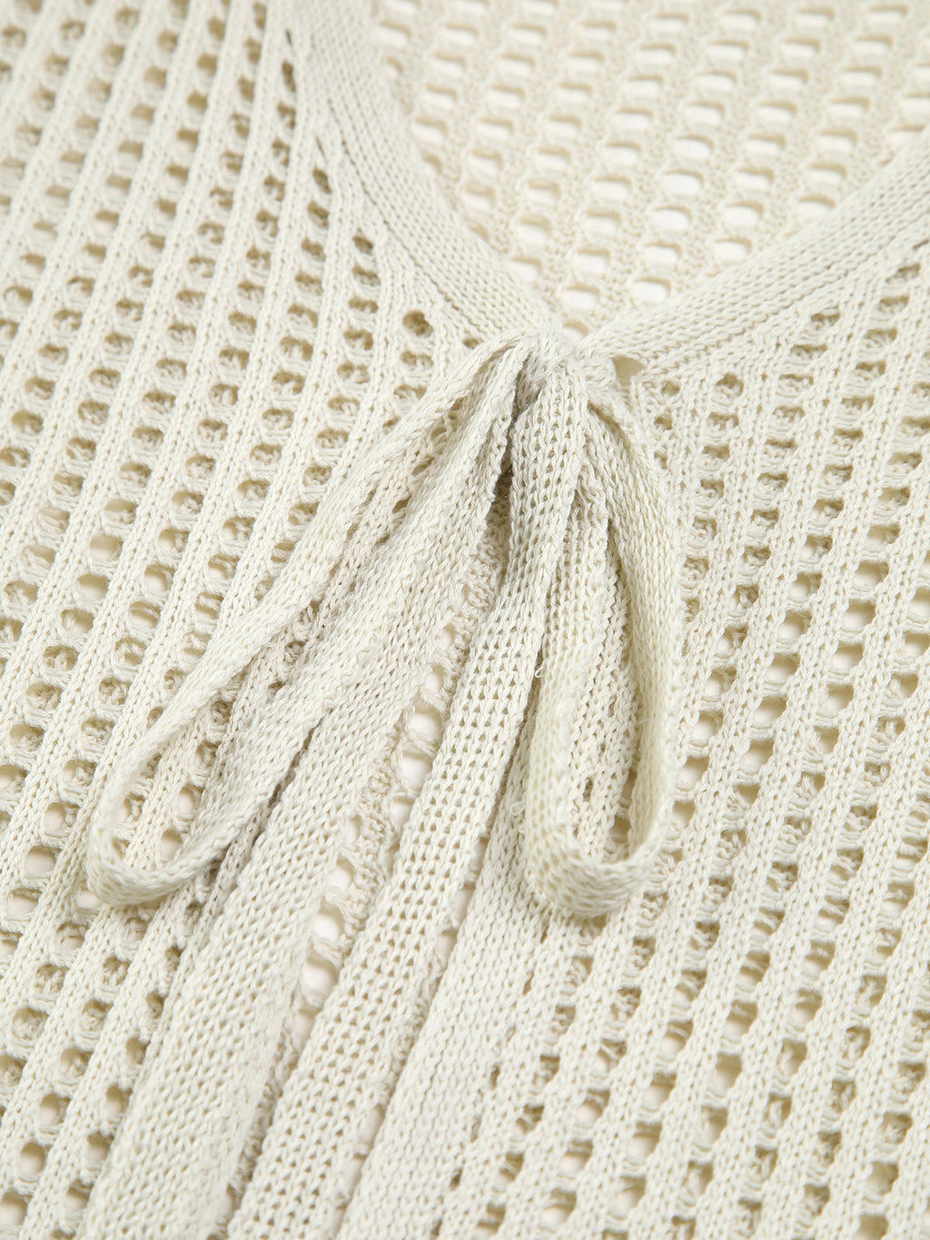 Crochet Tied Long Sleeve Cardigan