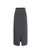 Professional Loose Elegant Slit Maxi Skirt