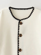 Keep the Warm Essential Contrast Trim Coat