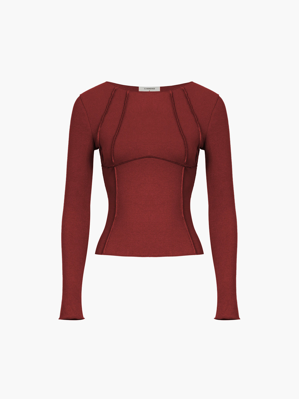 Basic Piping Long Sleeve Top