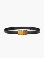 Vintage Design Faux Leather Belt