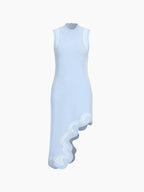 Dulce Asymmetrical Knit Dress for Women Everyday Fashion Pick