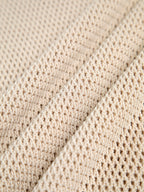 Knit Hollow Solid Tank Top