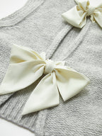 Bow Front Sweater Vest