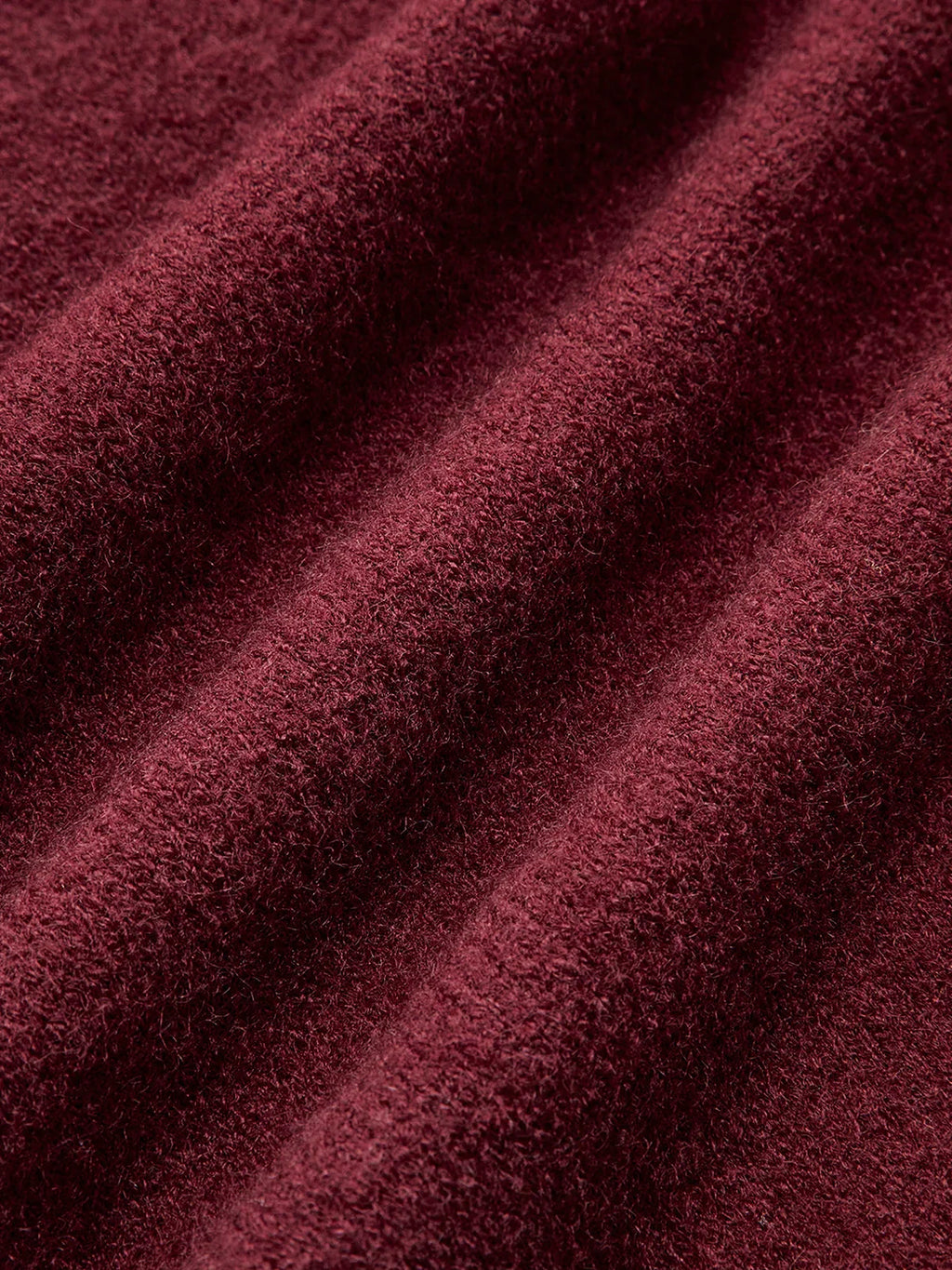 Plain Jersey Burgundy Sweater