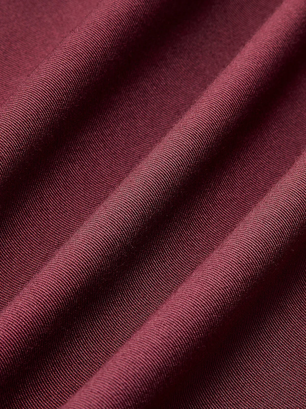Vintage Lapel Zipper Burgundy Jacket