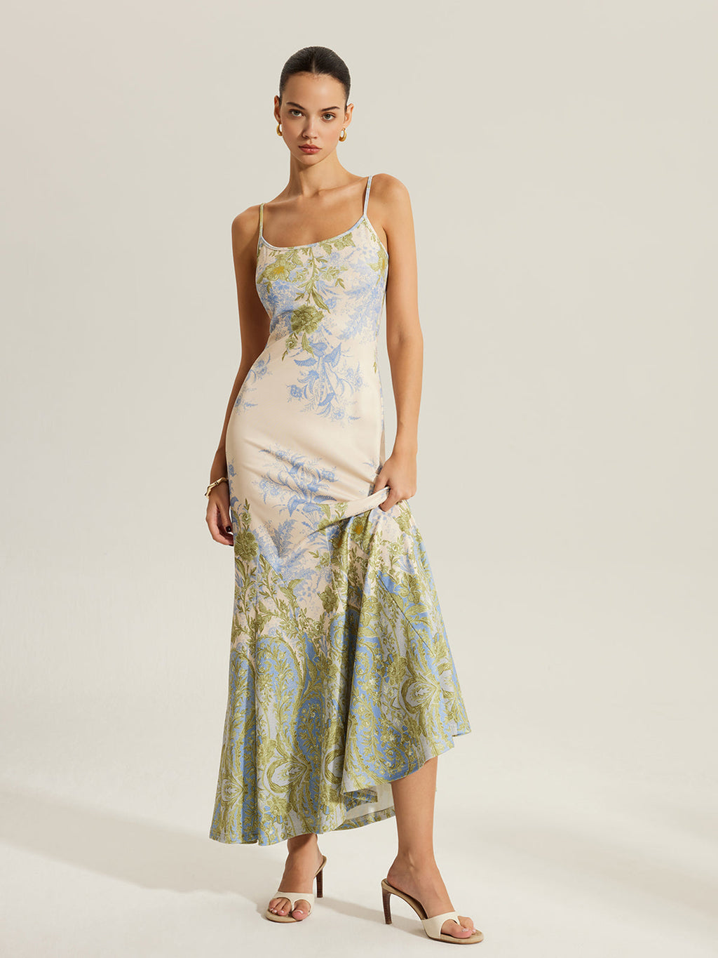 Floral Print Cami Dress