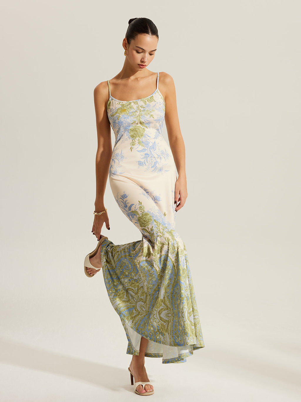 Floral Print Cami Dress