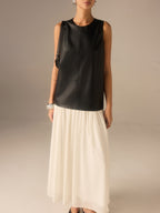 Chiffon Pleated Dress