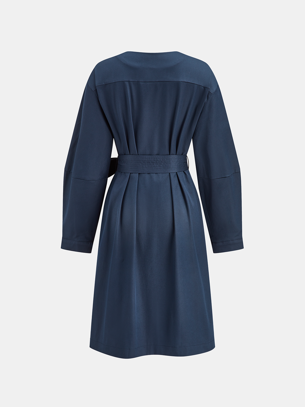 Double Breasted Belted Trench Coat