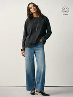 Cotton Washed Long Sleeve T-Shirt