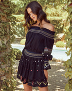 Bailando Embroidered Off The Shoulder Dress FINAL