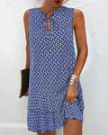 Brenda Aesthetic Sleeveless Dress with Tummy Coverage Designer Edit