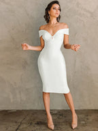 Bandage High Quality Evening Party Club Women Bodycon Dress