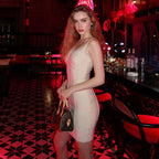 Bandage Dress Sling Dress Cocktail Party Birthday Party Tight Dress